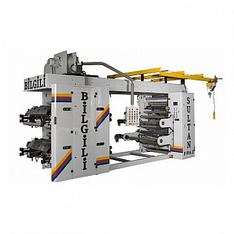 Машины для нанесения флексографической печати
